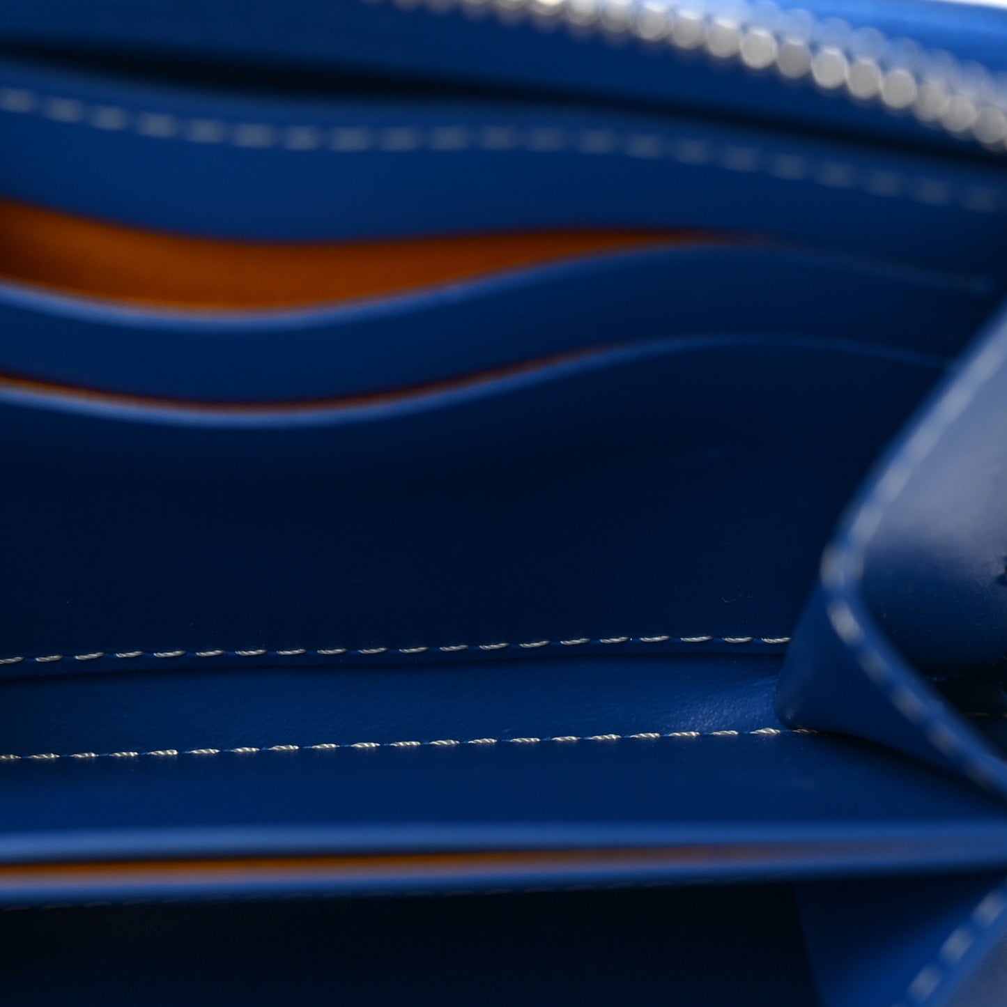 Goyardine Matignon PM Wallet Blue