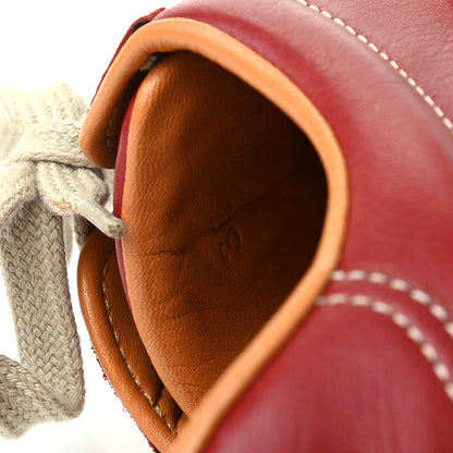 Hermes Calfskin Womens Quick Sneakers 38 Red 8 of 11