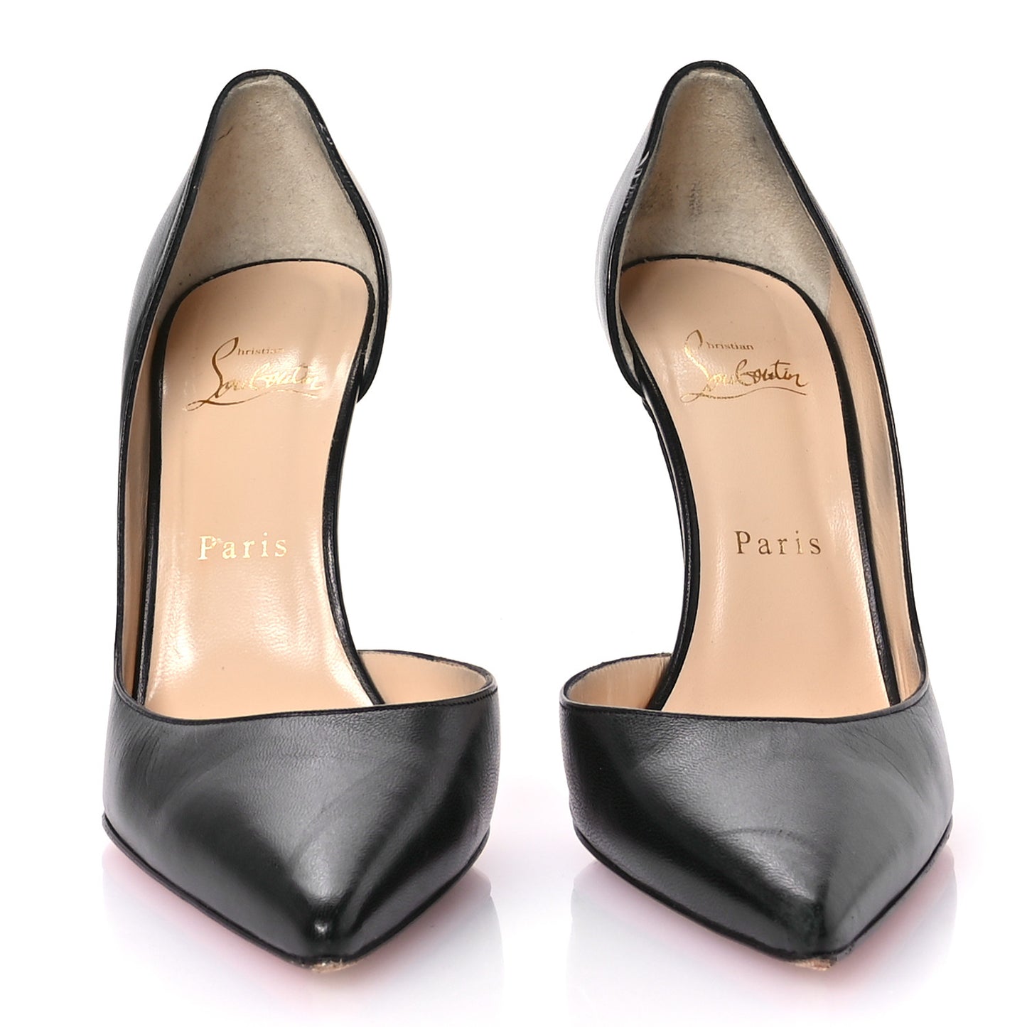 Shiny Nappa Iriza 100 Pumps 38.5 Black