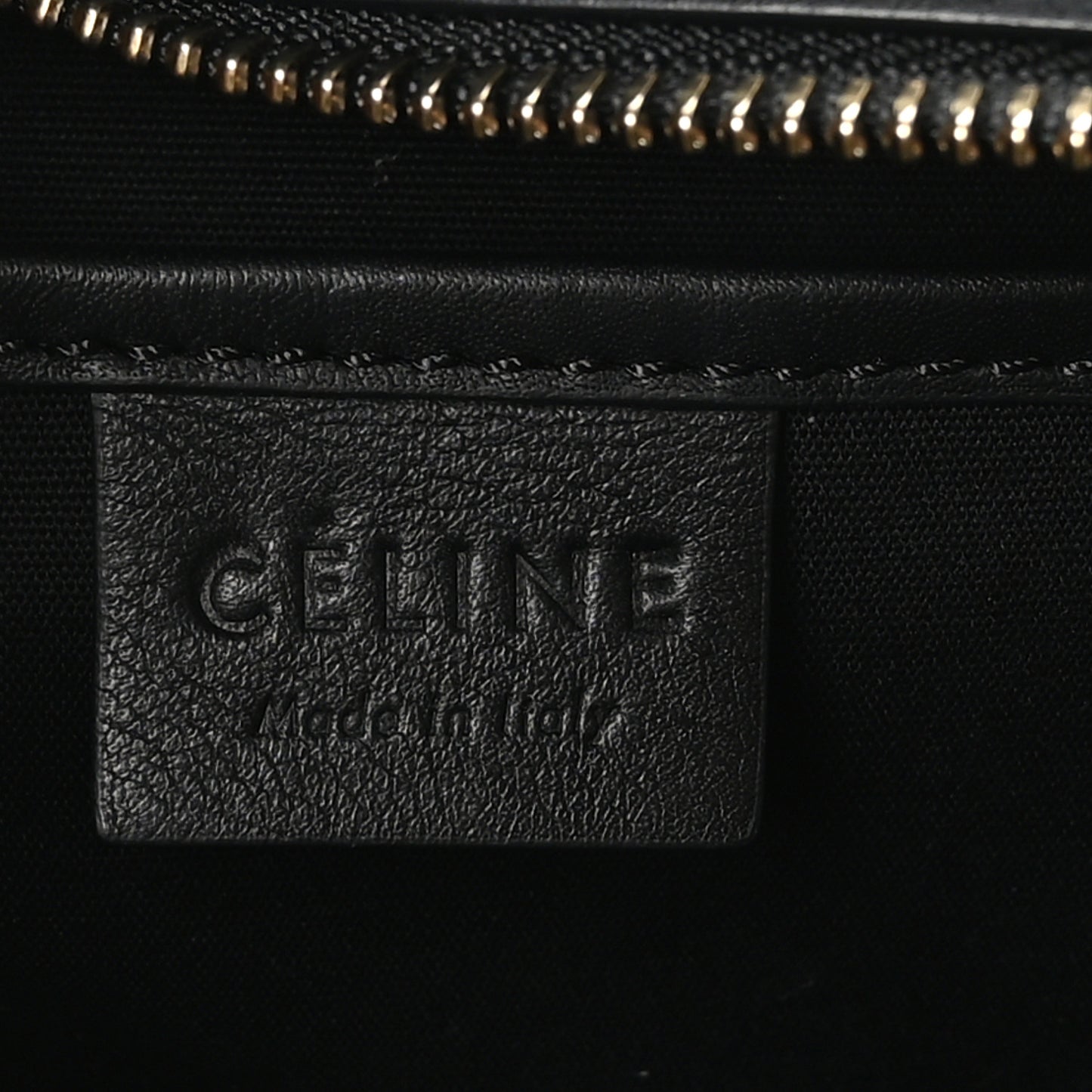 Smooth Calfskin Nano Luggage Black