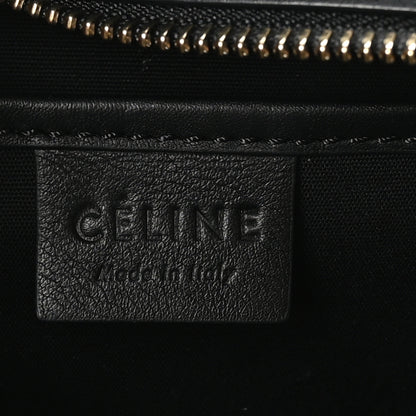 Celine Smooth Calfskin Nano Luggage Black 6 of 10