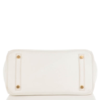 Hermes Epsom Birkin 30 White 6 of 23