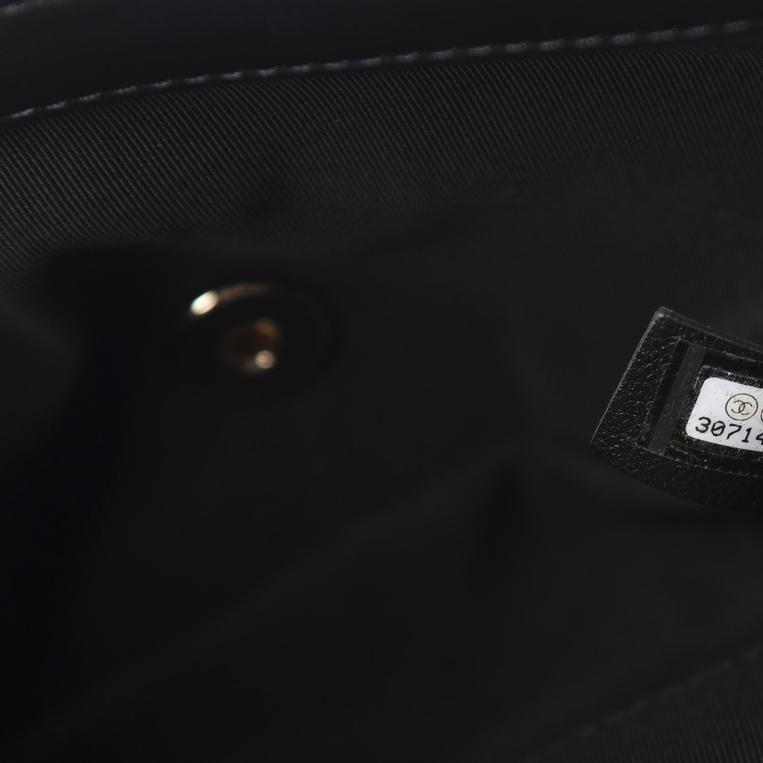 Chanel Lambskin Quilted Flap Black 9 of 10