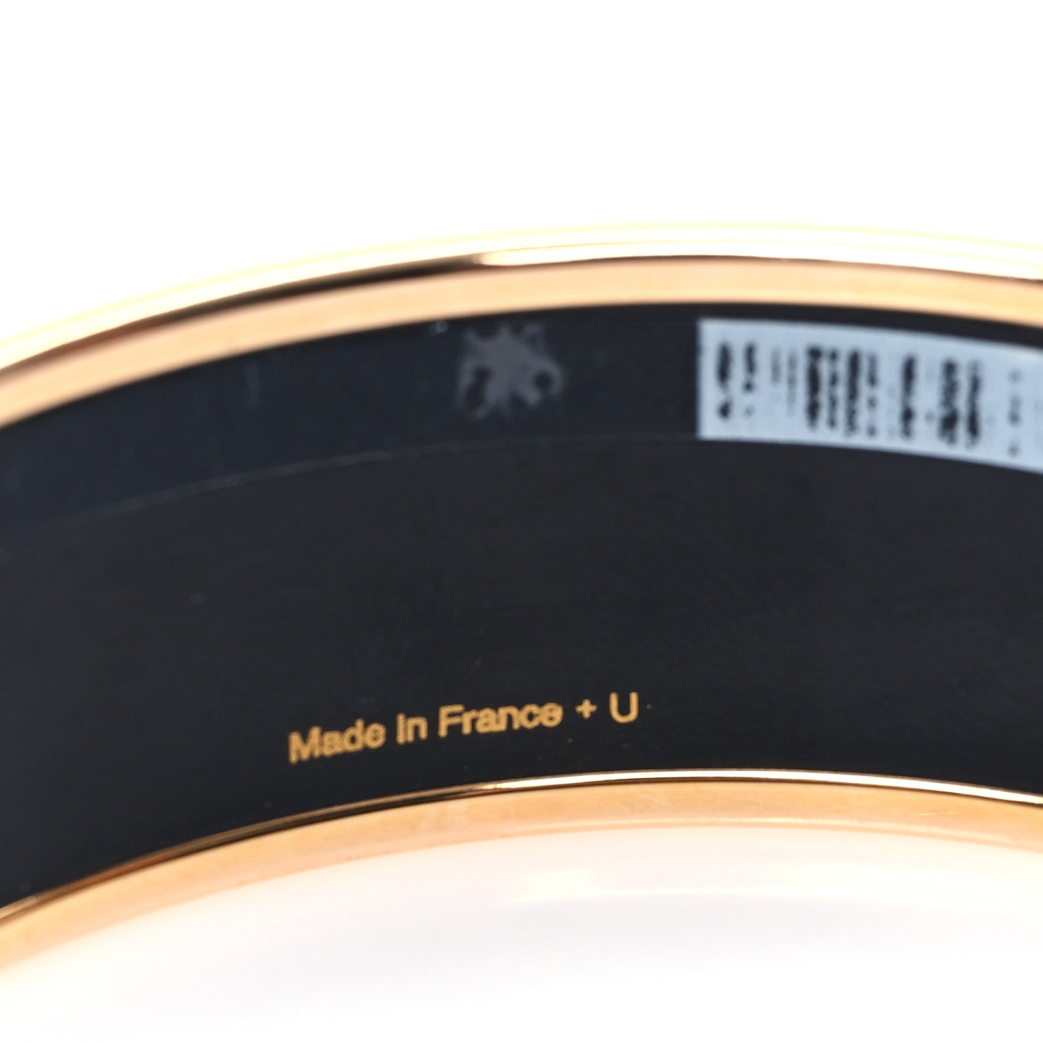 Hermes Enamel Printed Chiens Et Chats Parisiens Wide Bracelet 65 4 of 6