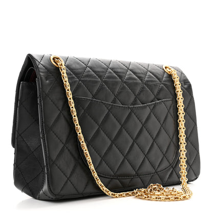 Chanel Aged Calfskin Quilted 2.55 Reissue 226 Flap Black 3 of 13