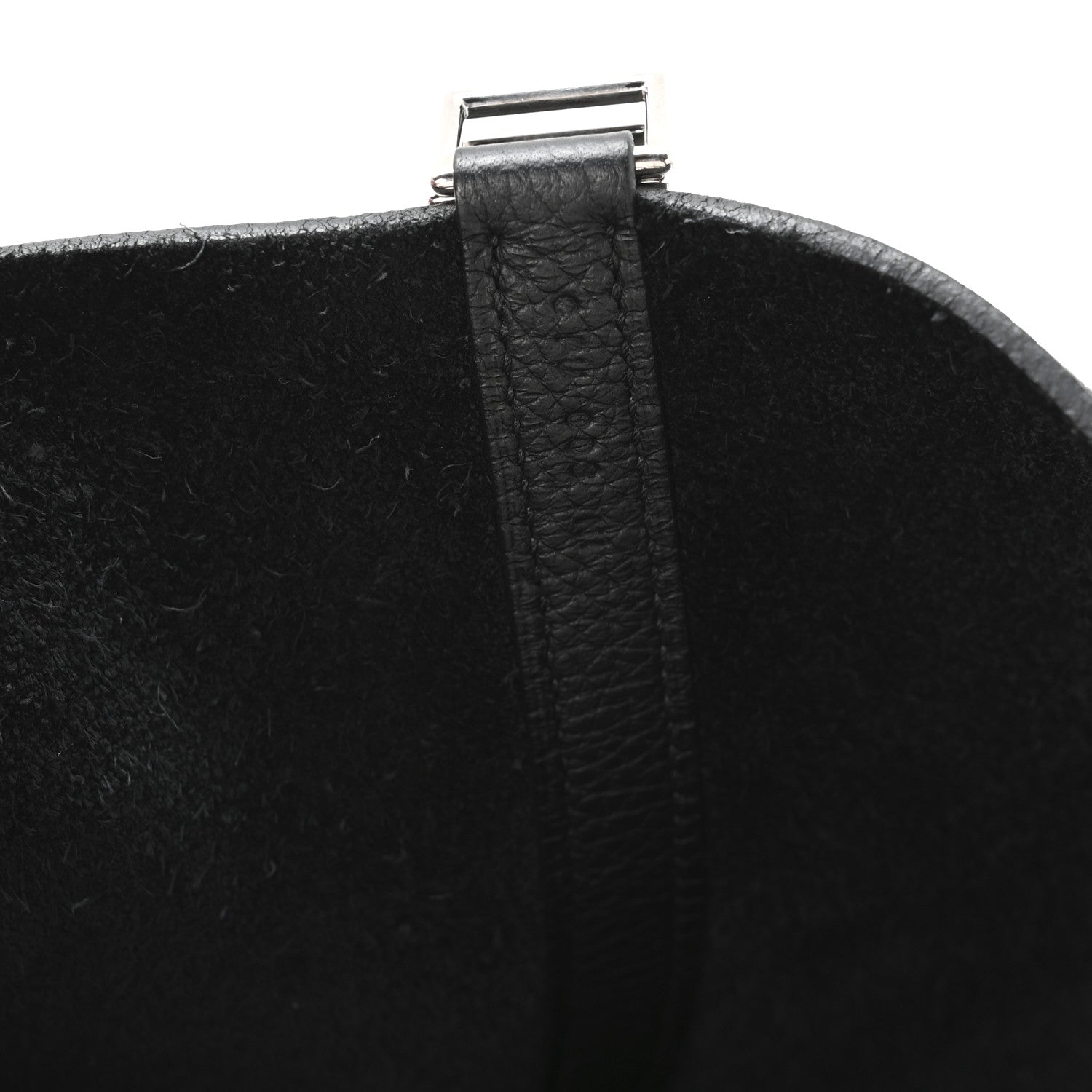 Hermes Taurillon Clemence Picotin Lock 22 MM Black 7 of 12