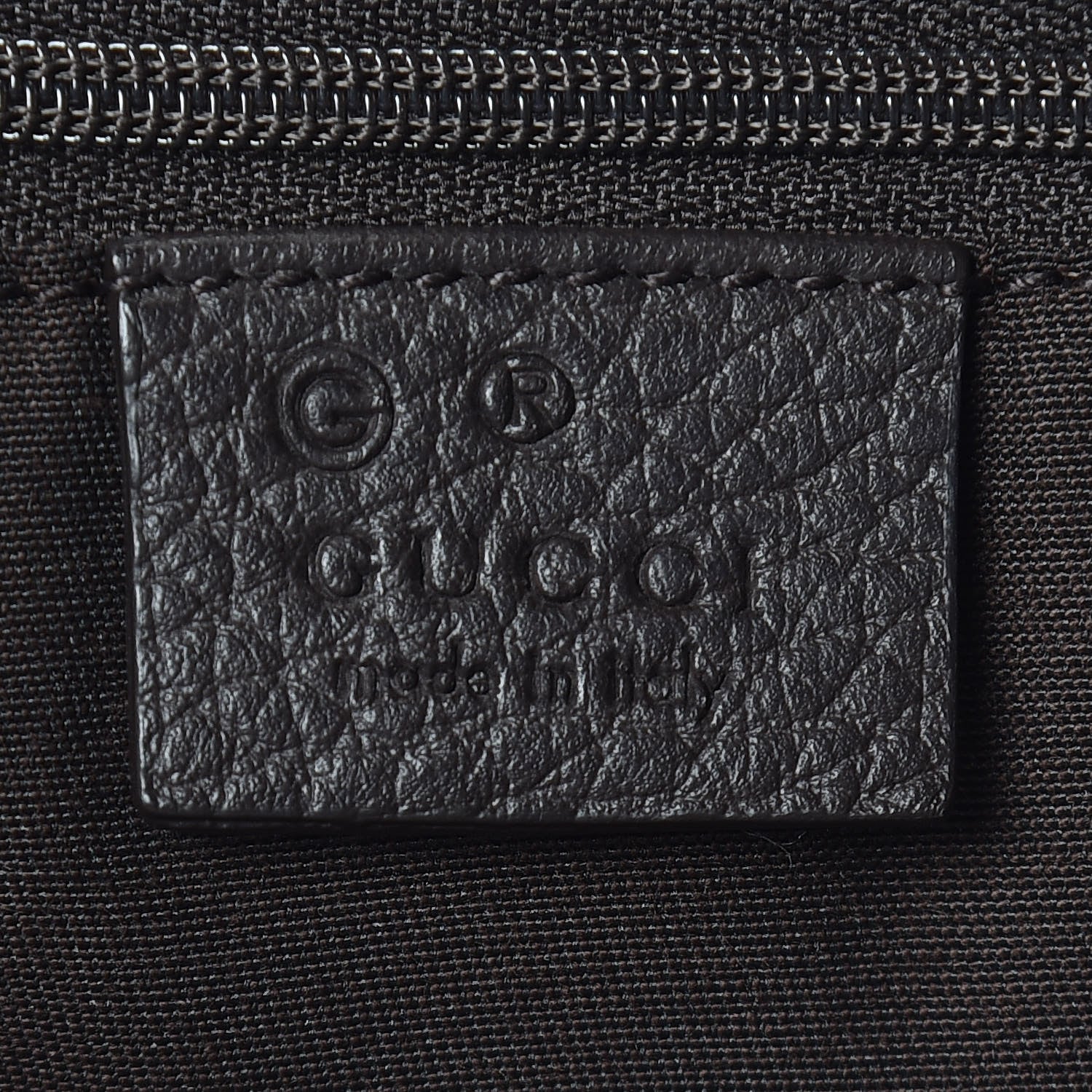 Gucci Monogram Icon Bit Tote Dark Brown 8 of 9