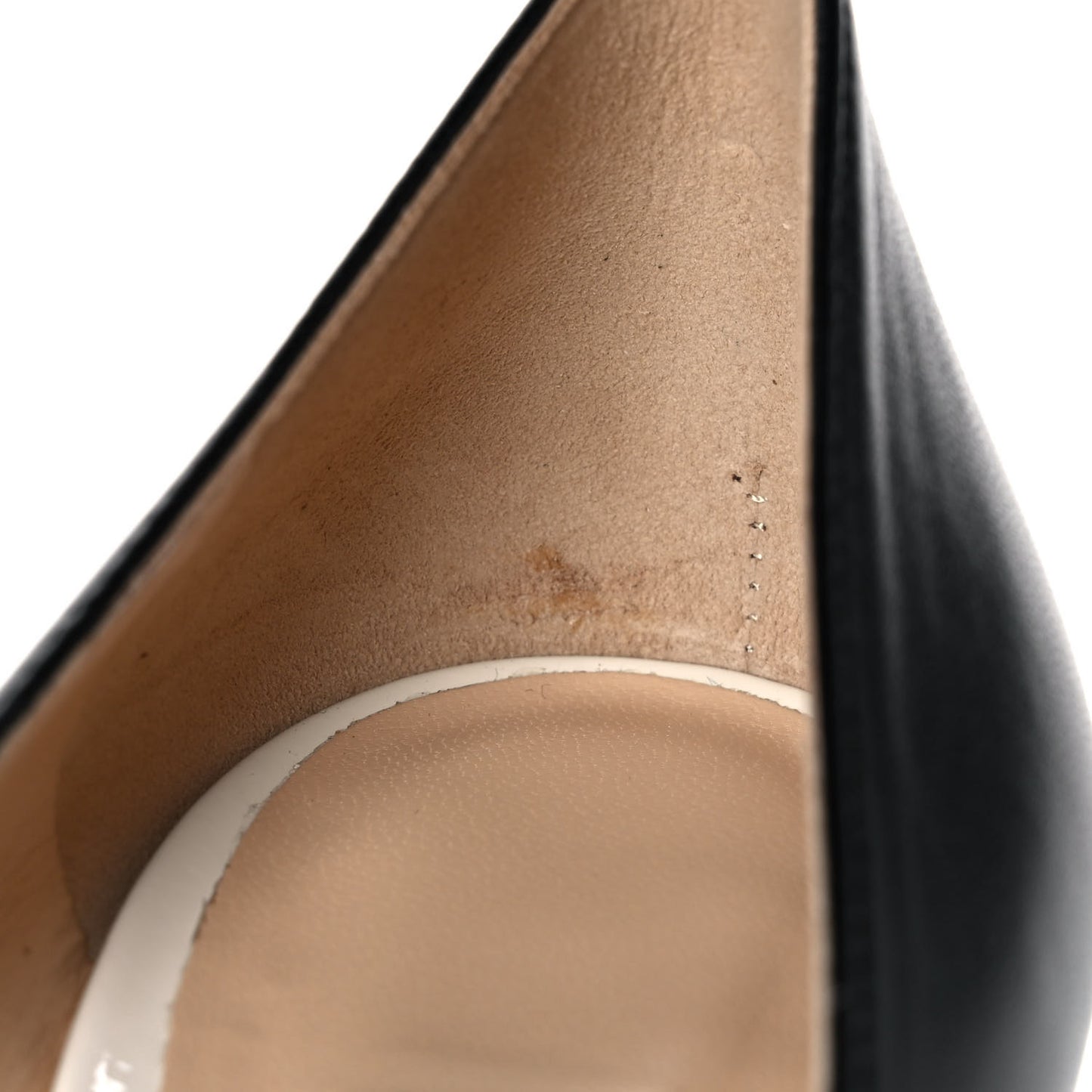 Nappa Patent Asymmetric Love 100 Pumps 37 Black White