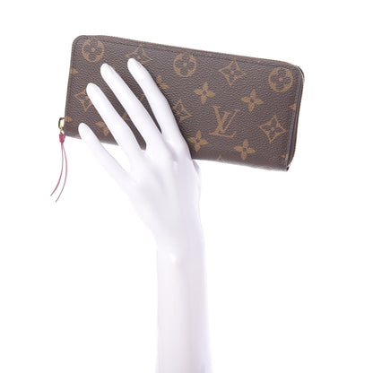 Louis Vuitton Monogram Clemence Wallet Fuchsia 2 of 8