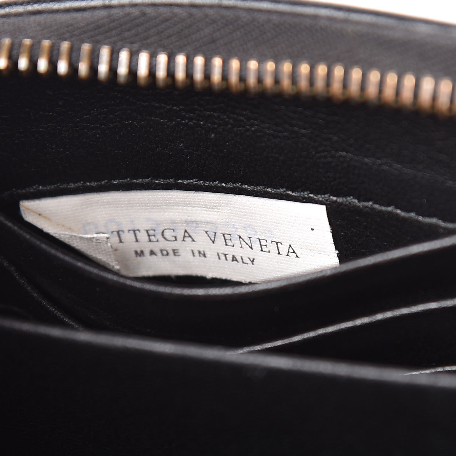 Bottega Veneta Nappa Intrecciato Zip Around Wallet Black 7 of 12