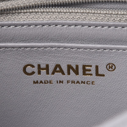 Chanel Aged Calfskin Quilted 2.55 Reissue Mini Flap Grey 6 of 11
