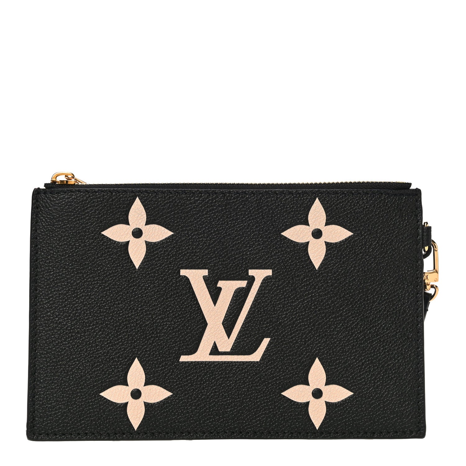 Louis Vuitton Empreinte Monogram Giant Neonoe MM Pochette Black Beige 1 of 10