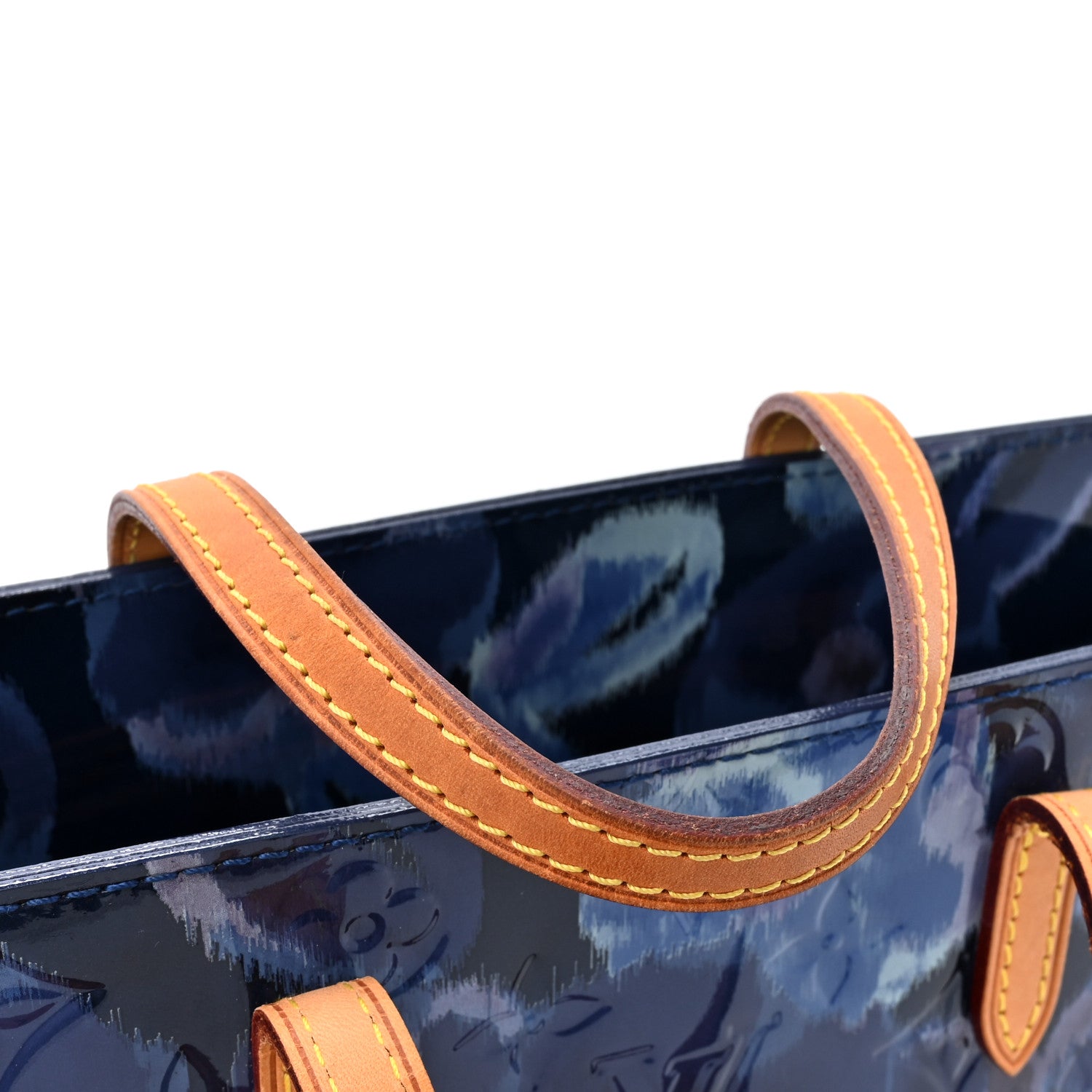 Louis Vuitton Vernis Ikat Catalina BB Grand Blue 11 of 11