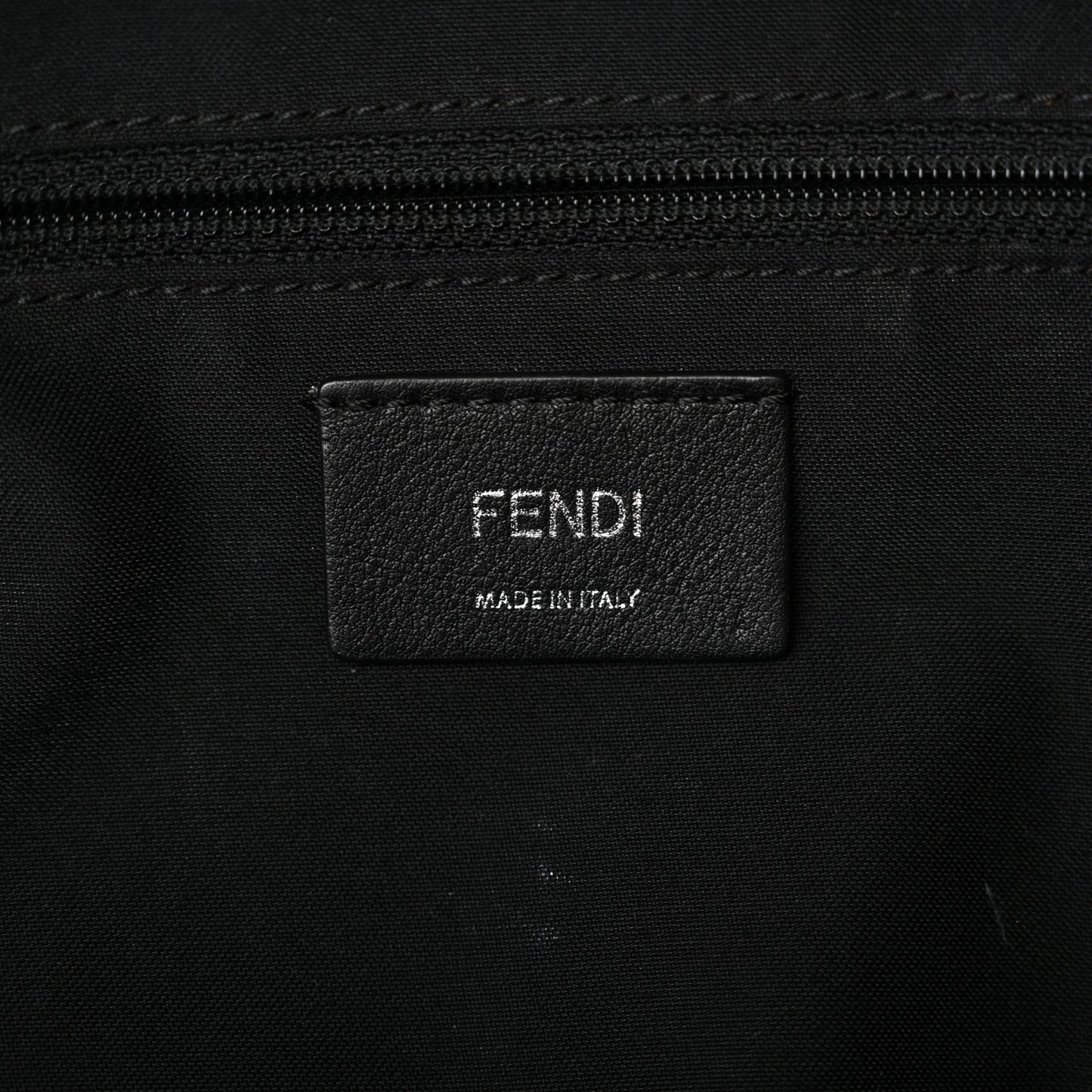 Nylon Vitello Liberty Sequin Fun Fair Embroidered Backpack Black