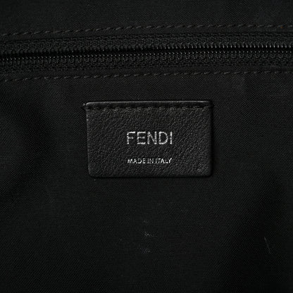 Fendi Nylon Vitello Liberty Sequin Fun Fair Embroidered Backpack Black 6 of 12