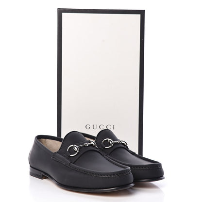 Gucci Calfskin Mens 1953 Horsebit Loafers 7 Black 9 of 9