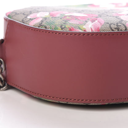 Gucci GG Supreme Monogram Blooms Mini Chain Shoulder Bag Beige Multicolor Dry Rose 9 of 11