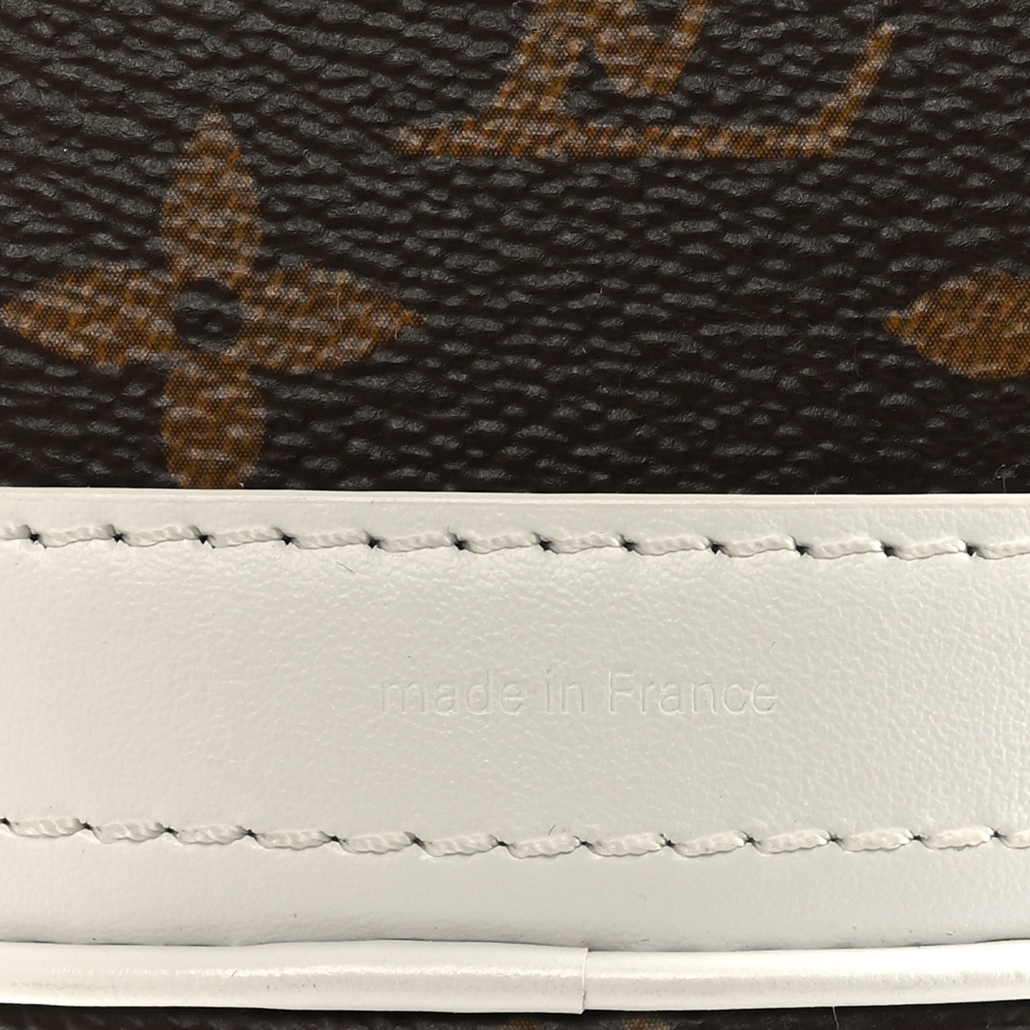 Louis Vuitton Monogram LV Match Nano Bucket Bag White 8 of 10