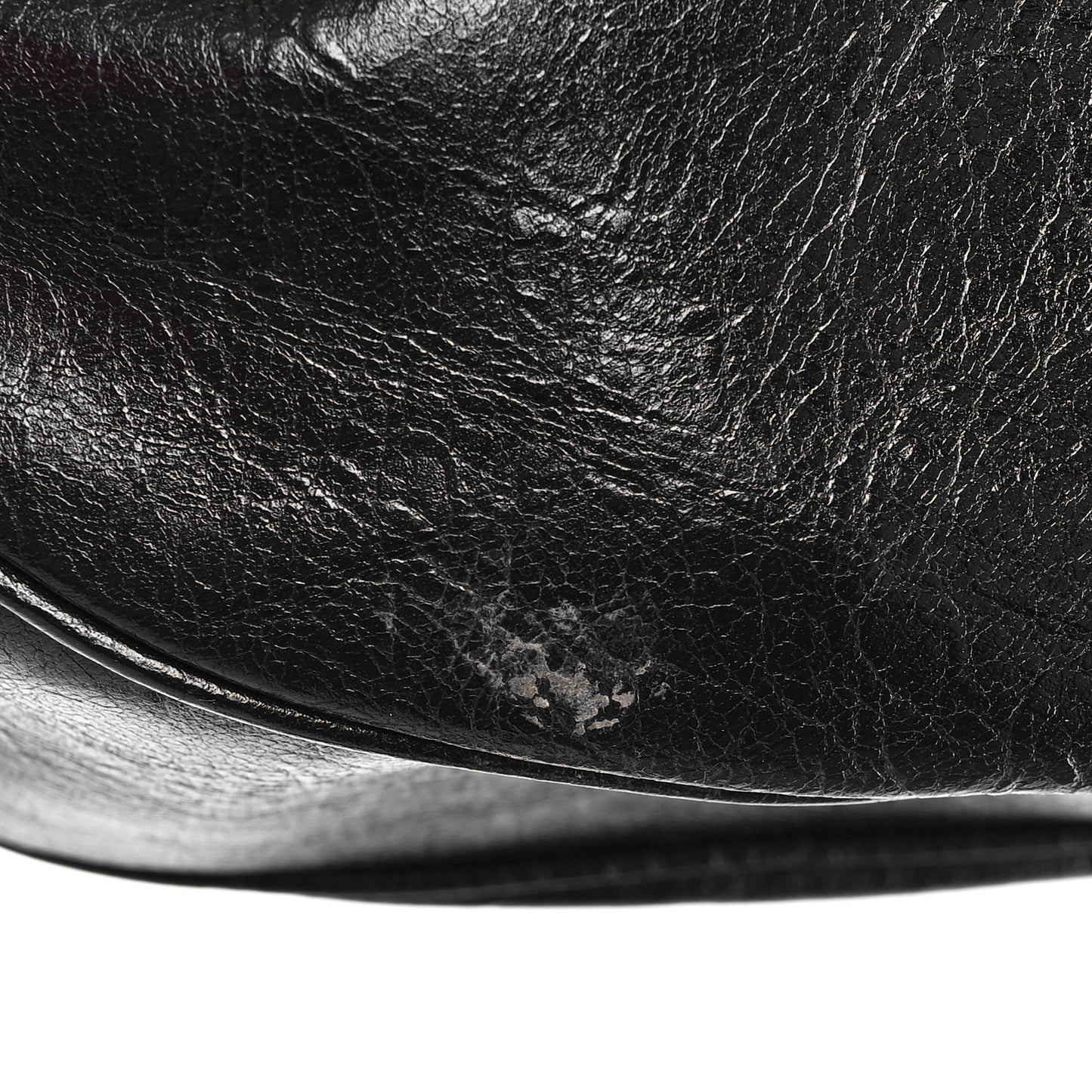 Agneau Arena Le Cagole Shoulder Bag XS Black
