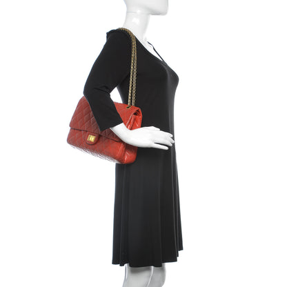 Chanel Aged Calfskin Quilted 2.55 Reissue 227 Flap Red 2 of 20