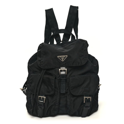 Prada Tessuto Nylon Vela Small Backpack Black 1 of 9