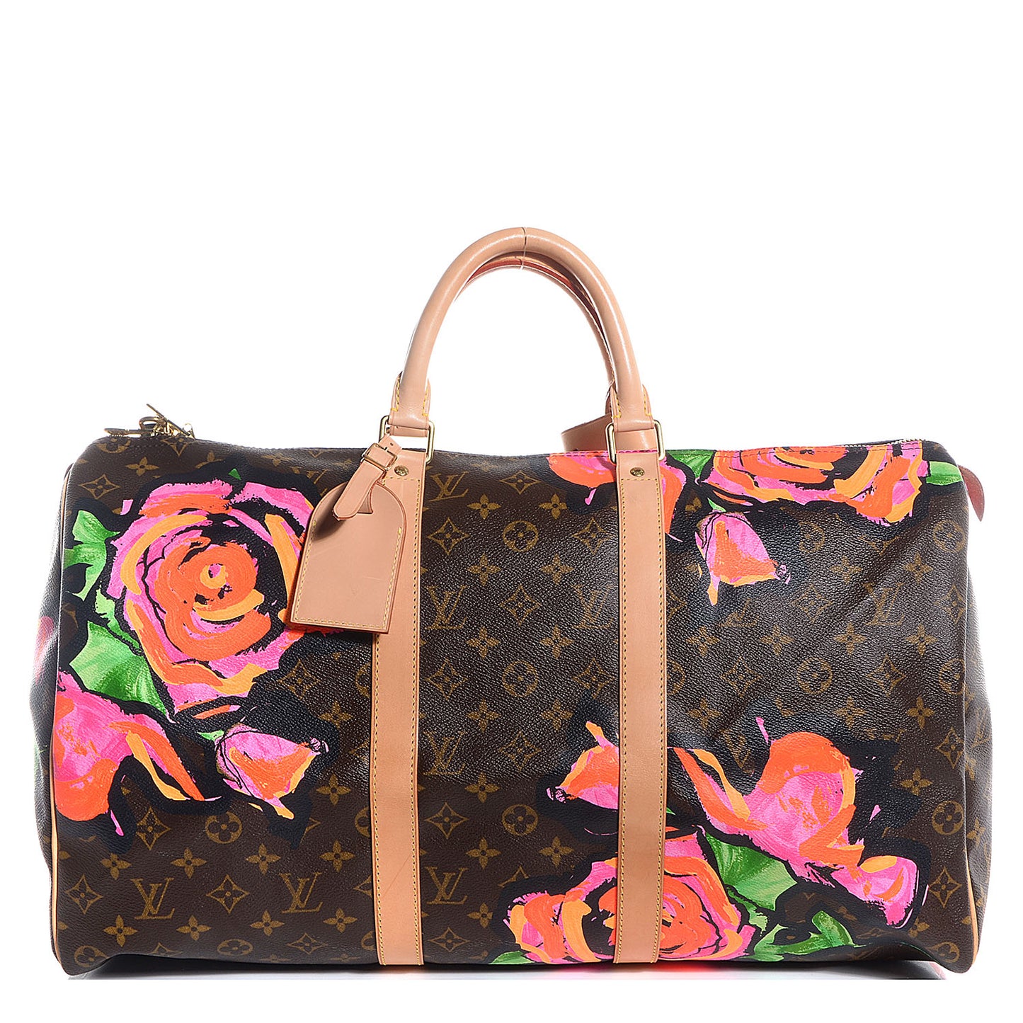 Monogram Roses Keepall 50