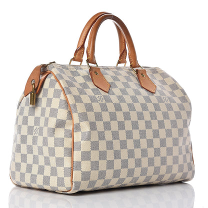 Louis Vuitton Damier Azur Speedy 30 3 of 20