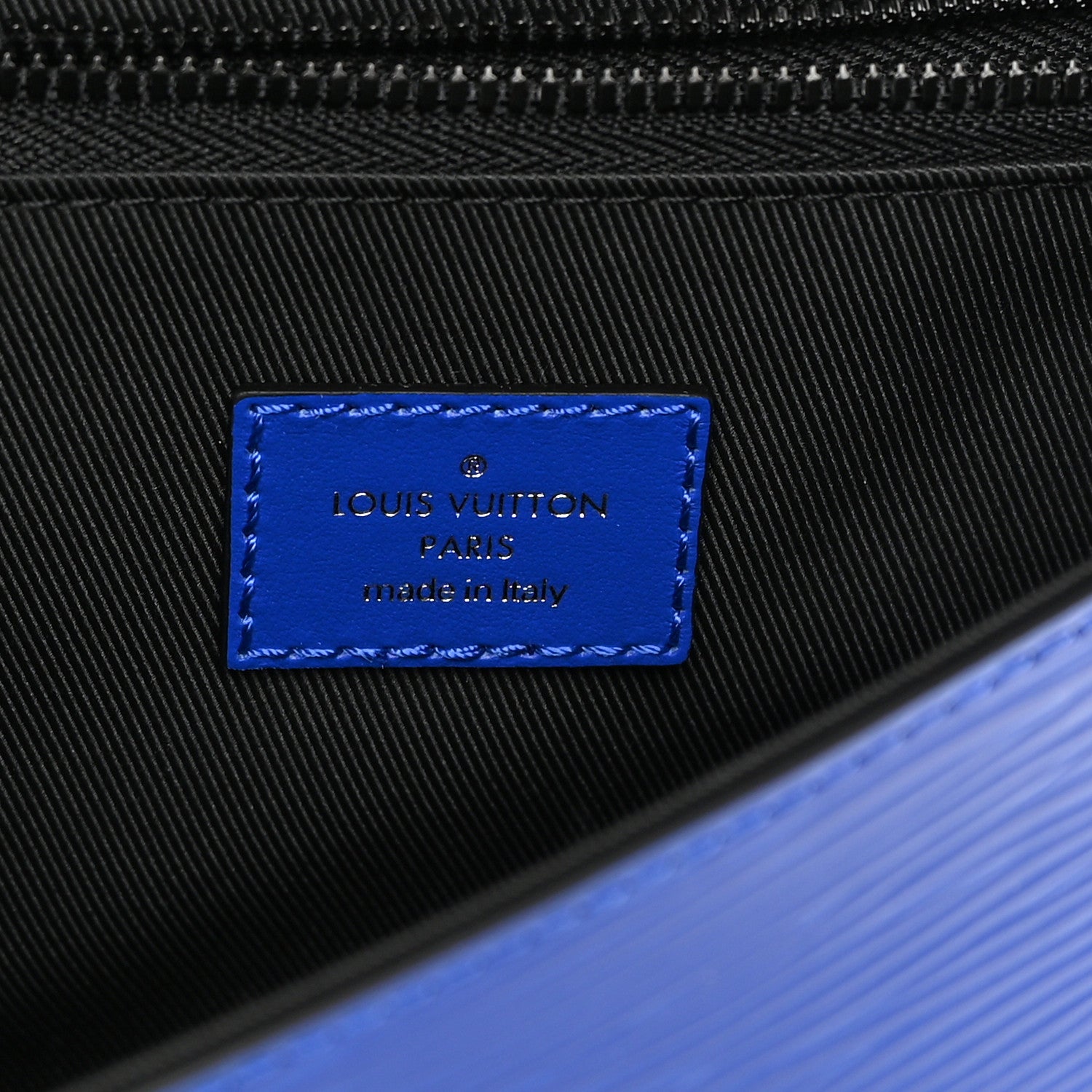 Louis Vuitton Epi Box Messenger Blue 6 of 9