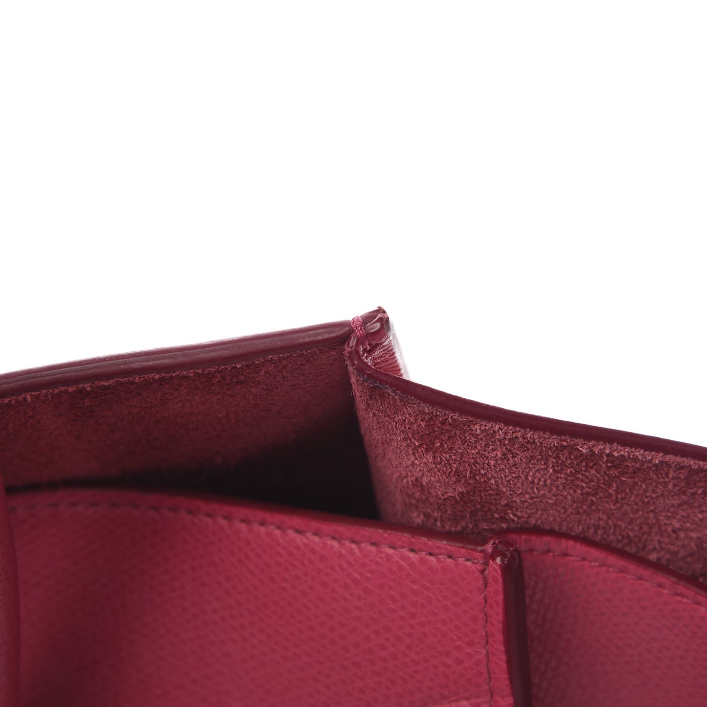 Grained Calfskin Medium Phantom Luggage Fuchsia