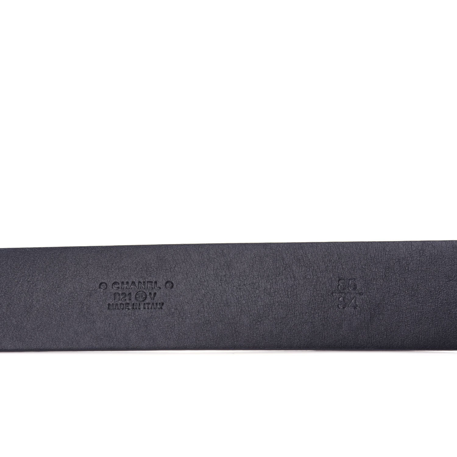 Chanel Lambskin CC Chain Belt 85 34 Black 5 of 7