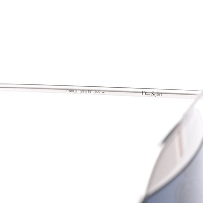 Christian Dior Split 1 Aviator Sunglasses Silver Blue 5 of 7