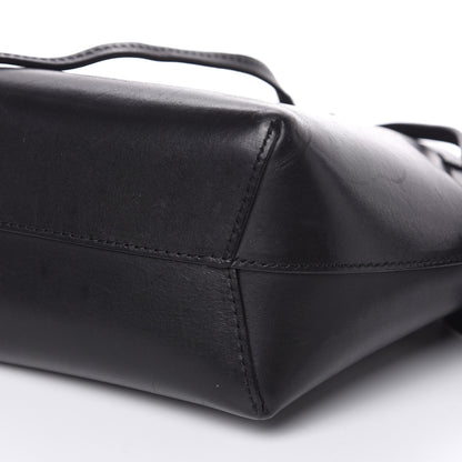 Mansur Gavriel Calfskin Mini Mini Bucket Bag Black Flamma 8 of 13