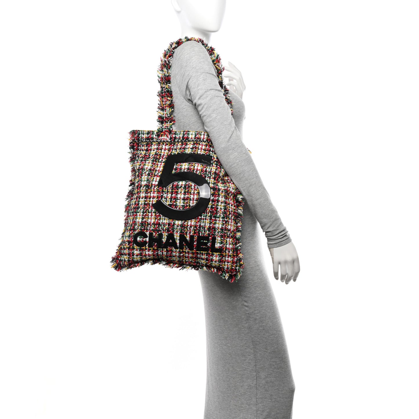 Tweed N°5 Tote Multicolor