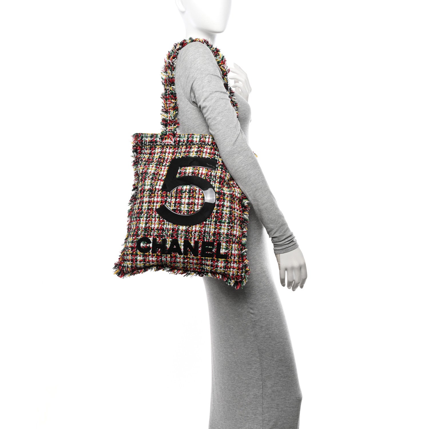 Chanel Tweed N°5 Tote Multicolor 2 of 11