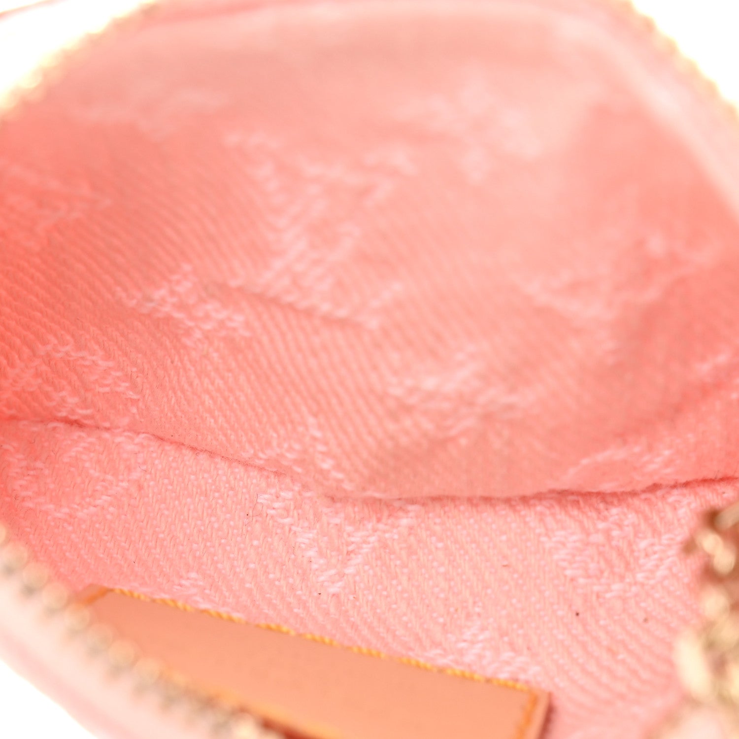 Louis Vuitton Monogram Denim Key Pouch Washed Pink 5 of 7