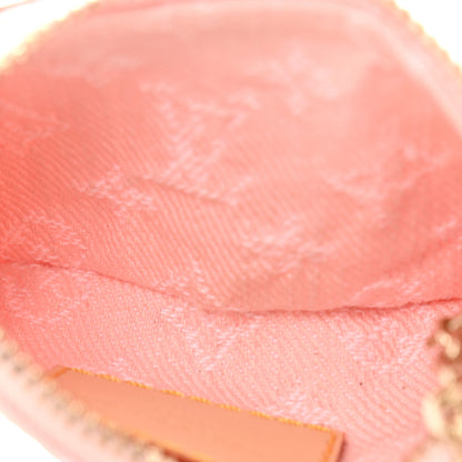 Louis Vuitton Monogram Denim Key Pouch Washed Pink 5 of 7