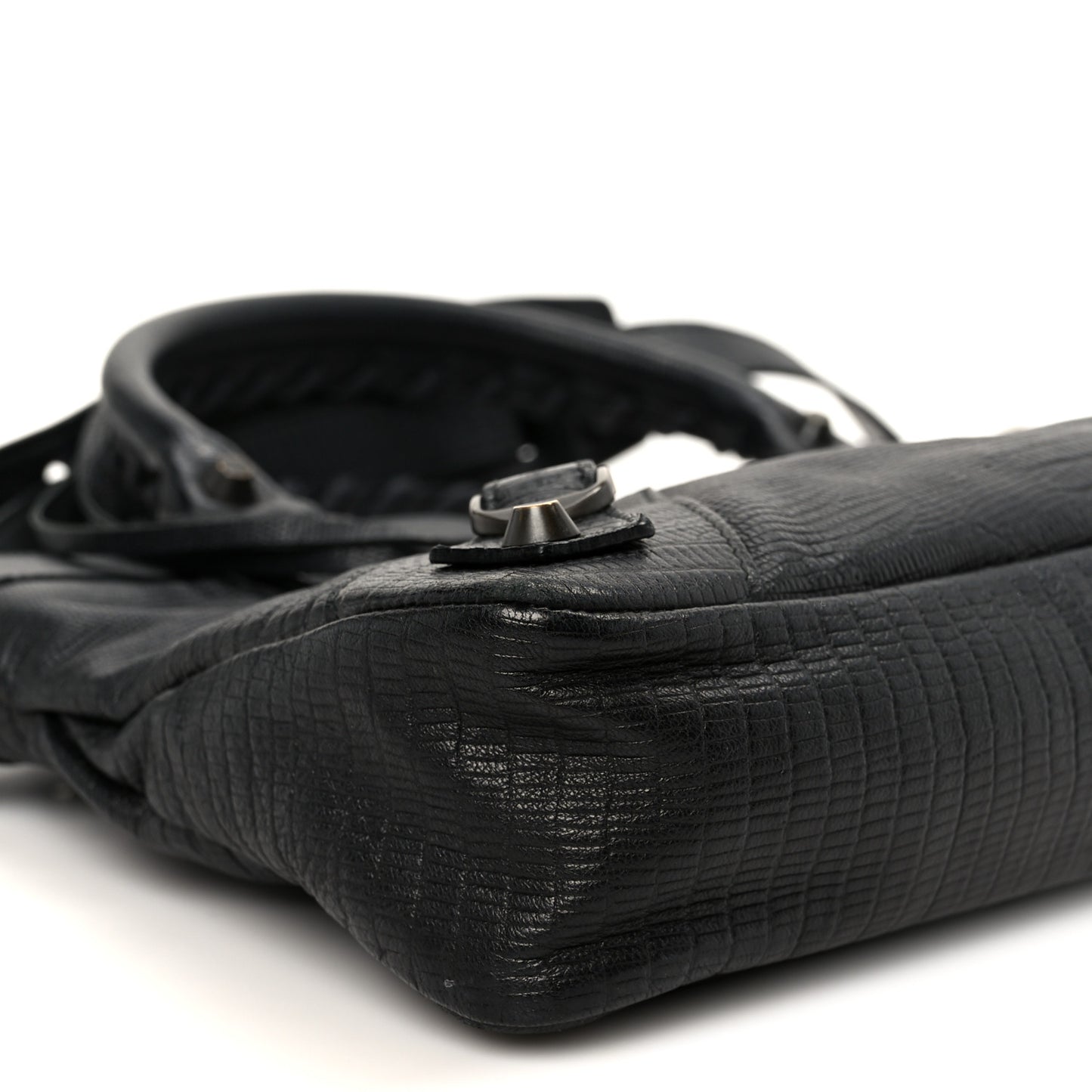 Lizard Embossed First Black