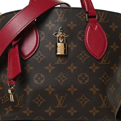 Louis Vuitton Monogram Flower Zipped Tote PM Lie de Vin 8 of 16
