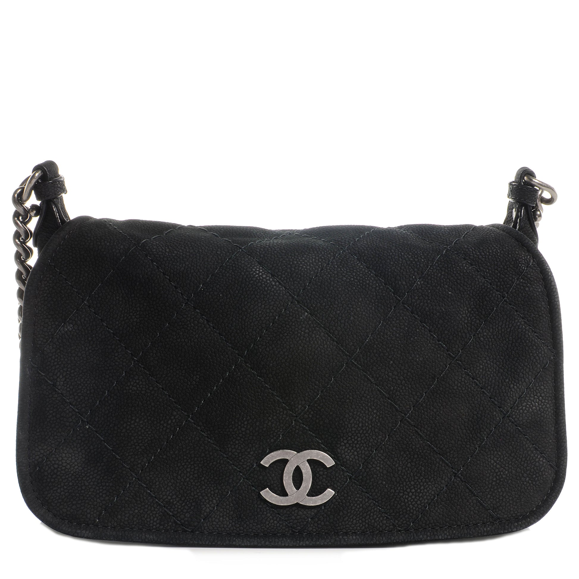 Chanel Iridescent Caviar Large Flap Black 1 of 7