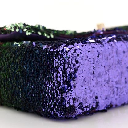 Chanel Gradient Sequin CC Small Single Flap Multicolor 9 of 11