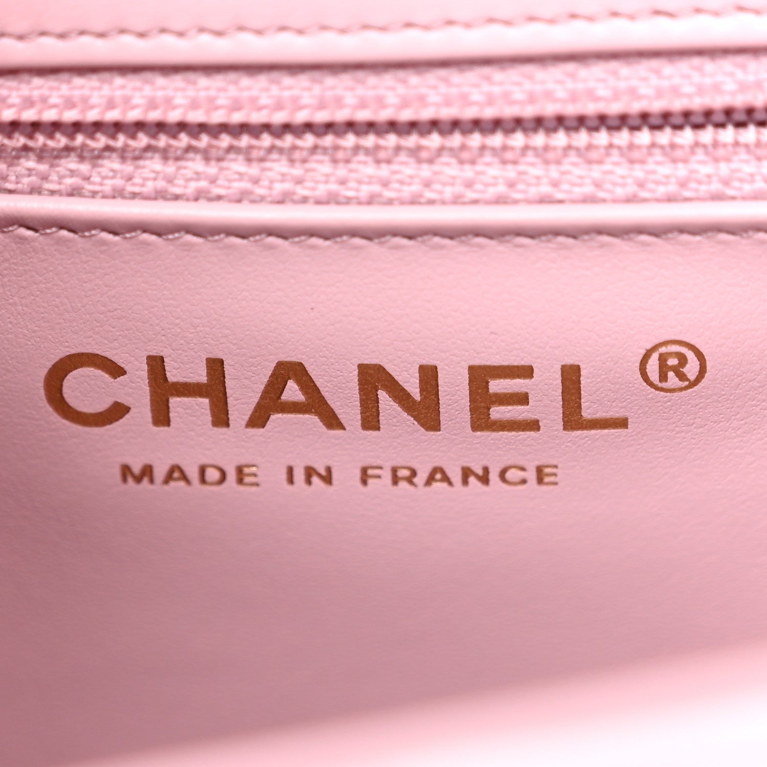 Chanel Shiny Aged Calfskin Quilted Nano Kelly Shopper Pink 6 of 10