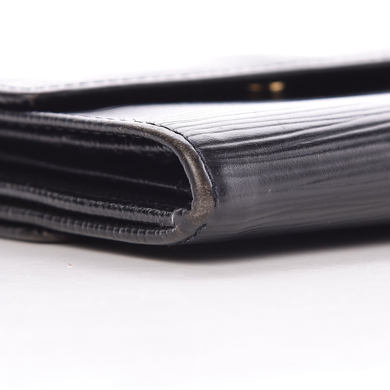 Louis Vuitton Epi Elise Wallet Black 9 of 12