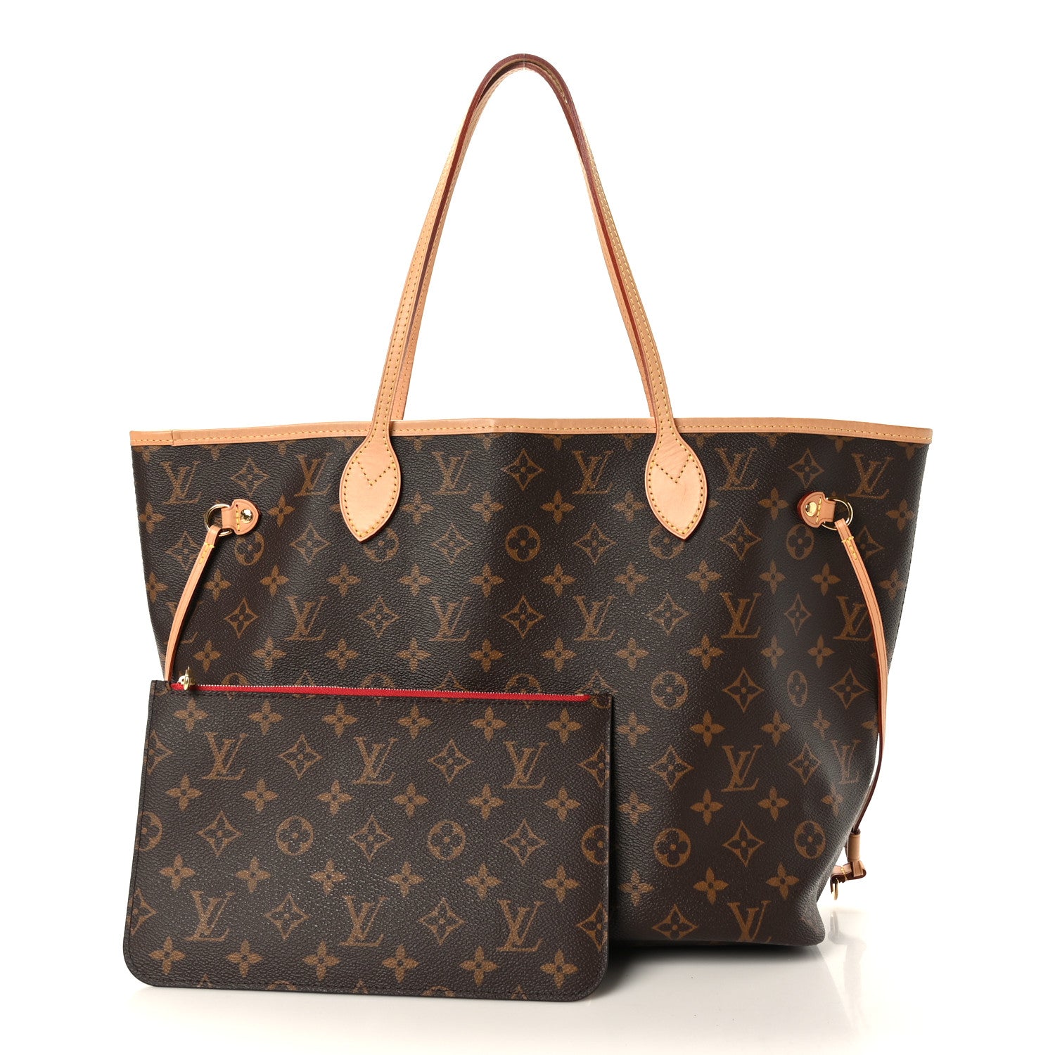 Louis Vuitton Monogram Neo Neverfull MM Cherry 3 of 9