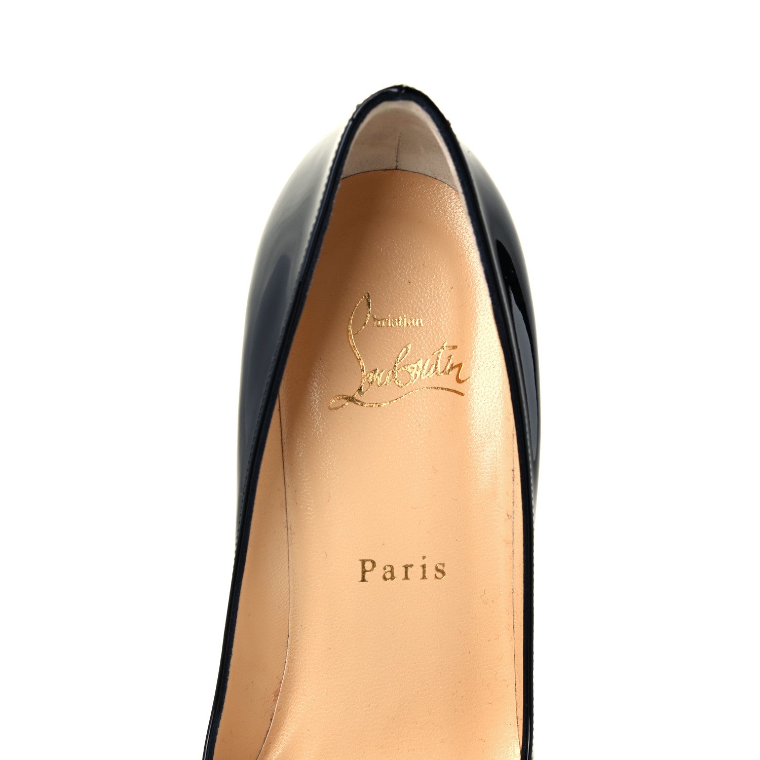 Christian Louboutin Patent Pigalle 85 Pumps 36 Black 9 of 10