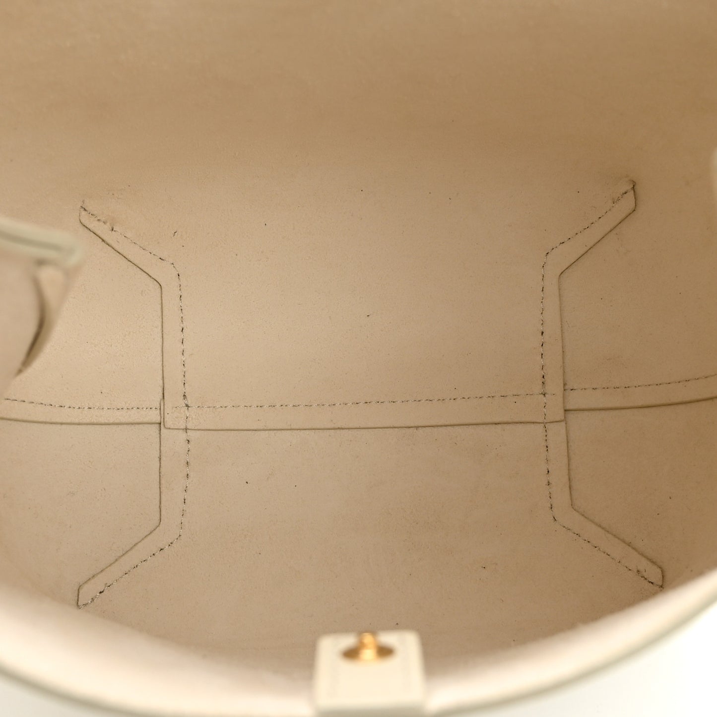 Smooth Calfskin Small Hobo  Rice