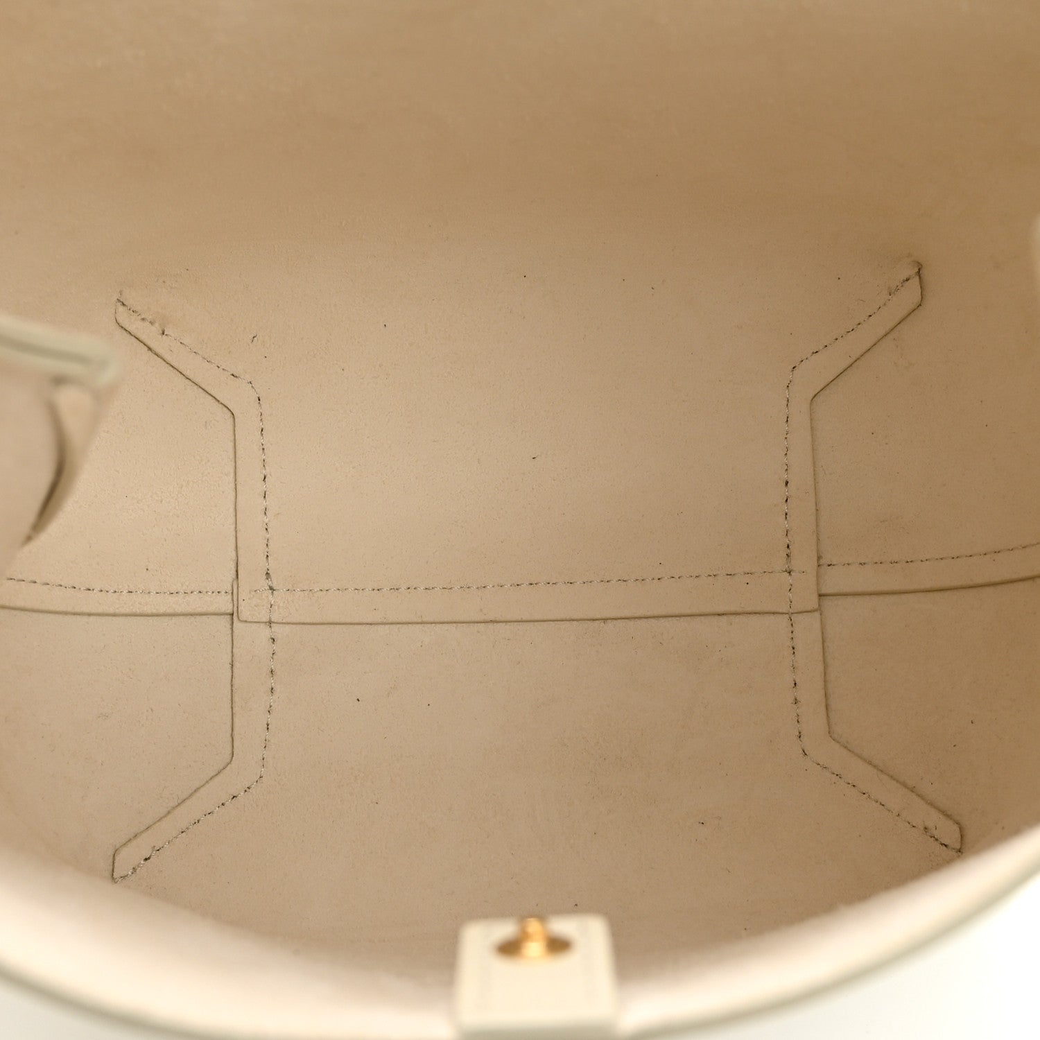 Celine Smooth Calfskin Small Hobo  Rice 6 of 12