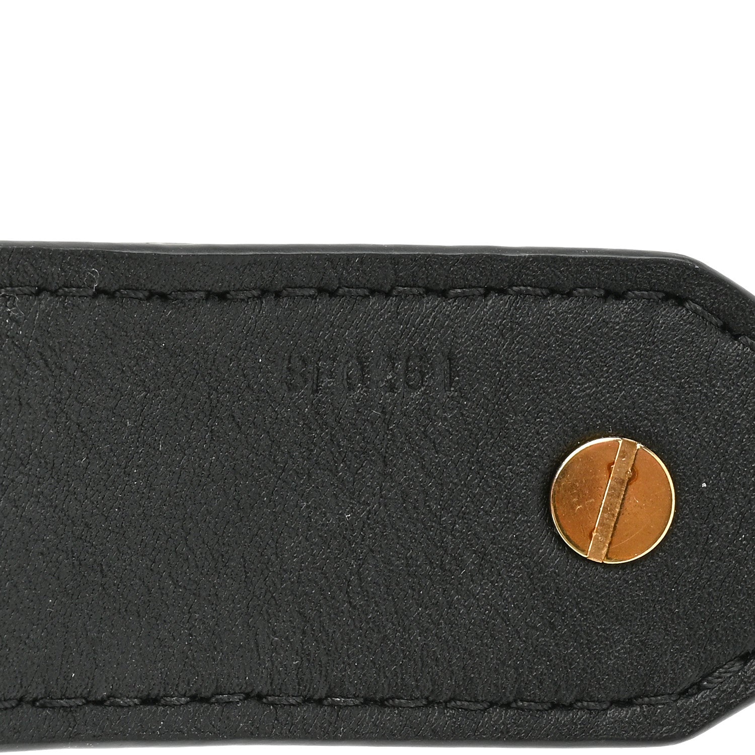 Louis Vuitton Reverse Monogram Bandouliere Shoulder Strap XL Black 5 of 6