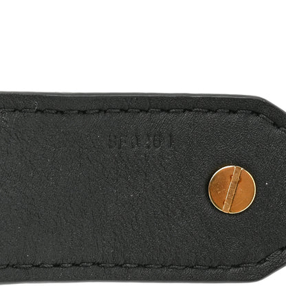 Louis Vuitton Reverse Monogram Bandouliere Shoulder Strap XL Black 5 of 6