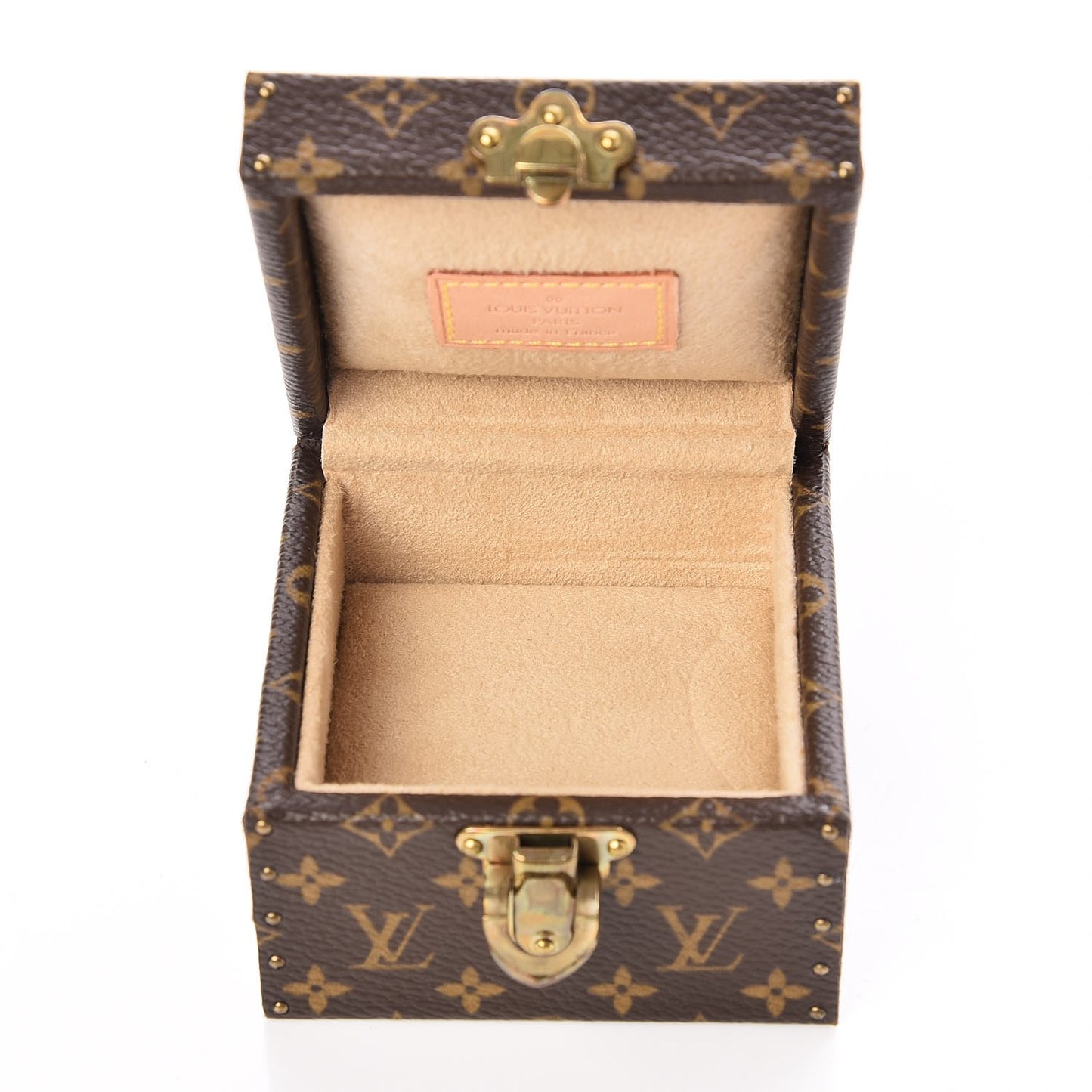 Monogram Ring Box Mini Trunk Case