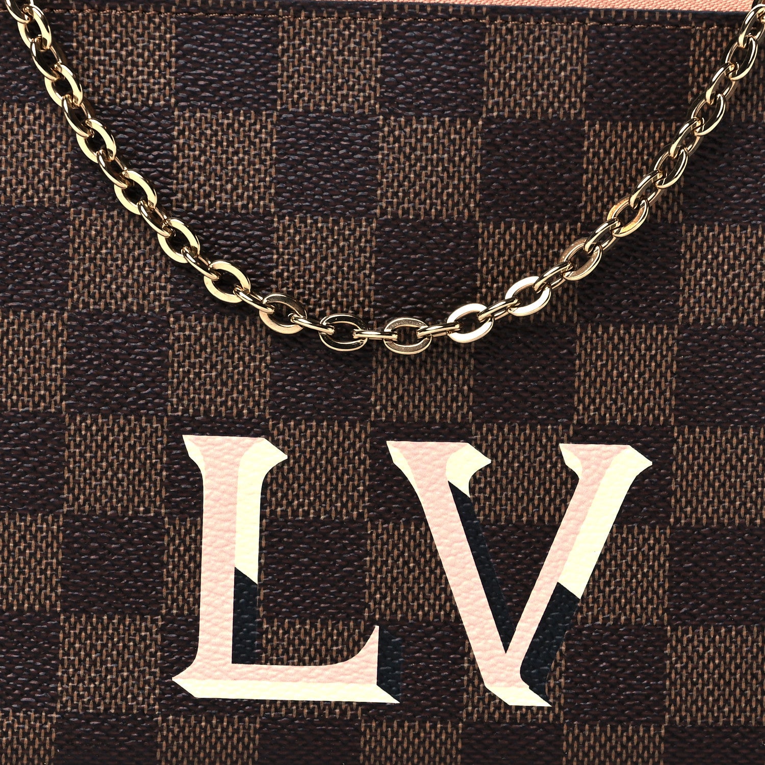 Louis Vuitton Damier Ebene Double Zip Pochette 7 of 9